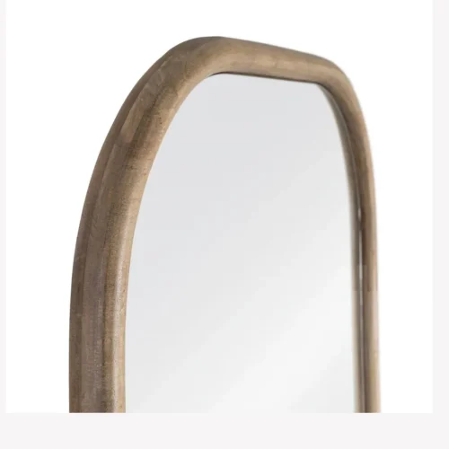 Miroir arche en bois naturel Ixia 59,5 × 160 cm — vue 5