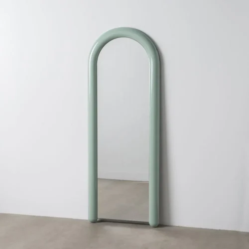 Miroir arche laqué vert Ixia 60 × 160 cm — vue 2