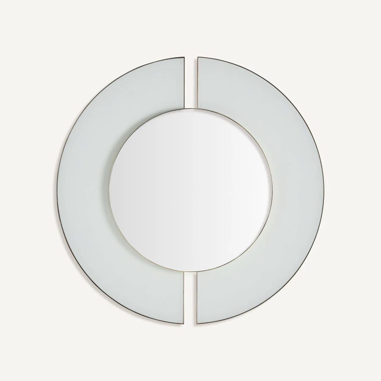 Miroir Bahiale fer doré Vical Home