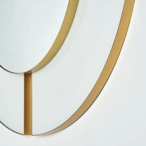 Miroir Bahiale fer doré Vical Home — vue 2
