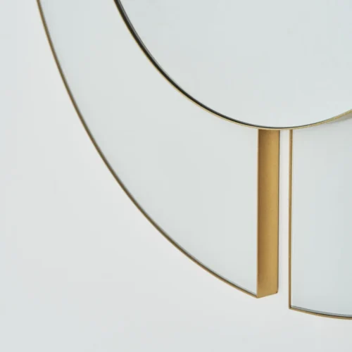 Miroir Bahiale fer doré Vical Home — vue 4