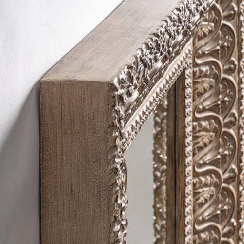Miroir Barveire résine beige vieilli Vical Home — vue 3