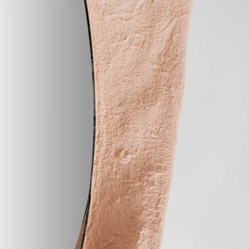 Miroir Budel résine rose pâle Vical Home — vue 4