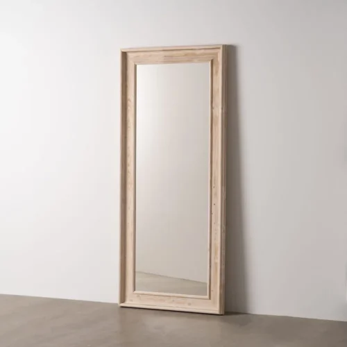Miroir cadre large en bois Ixia 78 × 179 cm