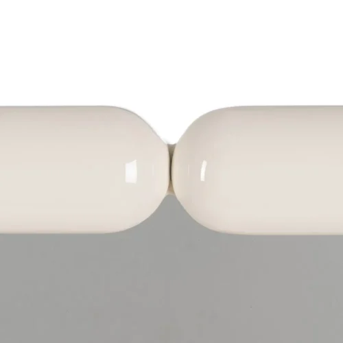 Miroir carré laqué crème Ixia 90 × 90 cm — vue 3