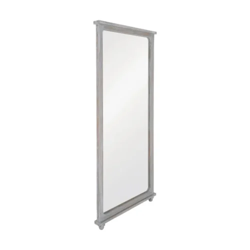 Miroir de pied gris cadre en bois de pin Ixia 80 × 170 cm — vue 3