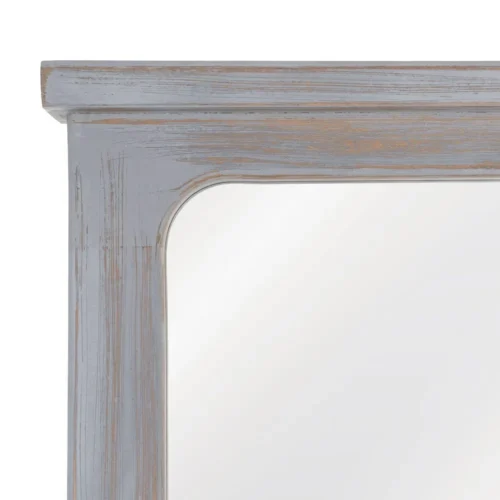 Miroir de pied gris cadre en bois de pin Ixia 80 × 170 cm — vue 4