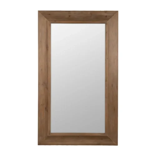 Miroir en bois de sapin naturel Ixia 110 × 185 cm — vue 2