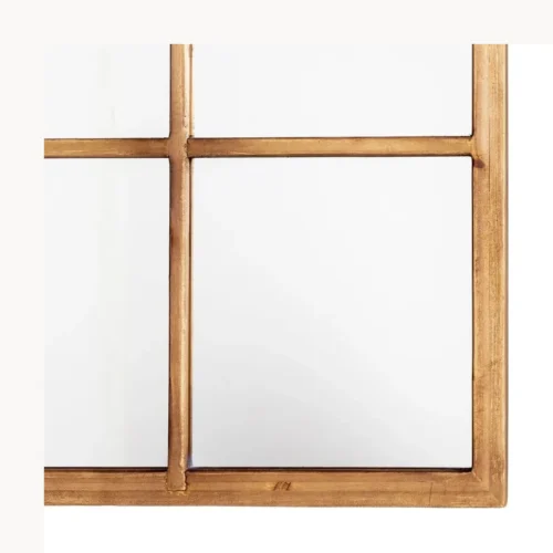 Miroir en bois de sapin naturel Ixia 90 × 120 cm — vue 2