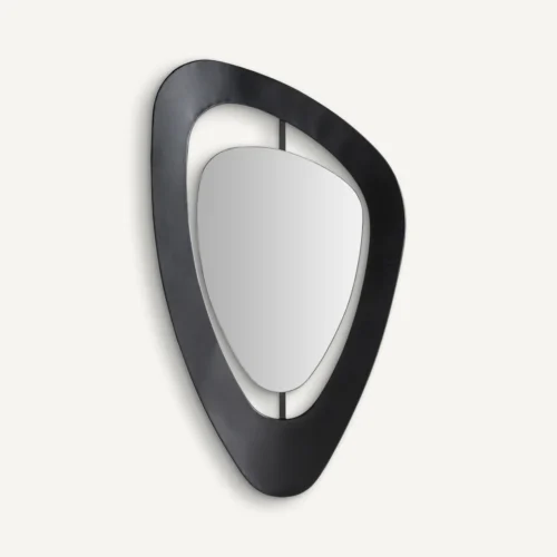 Miroir Gabe fer noir Vical Home