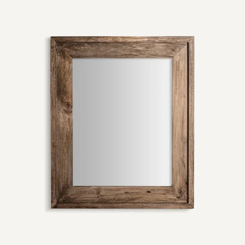 Miroir Giekau bouleau marron 117 x 97 Vical Home