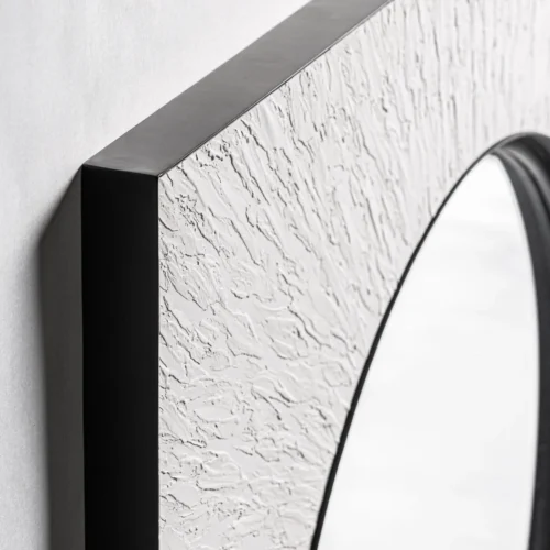 Miroir Hakim blanc et noir Vical Home — vue 3