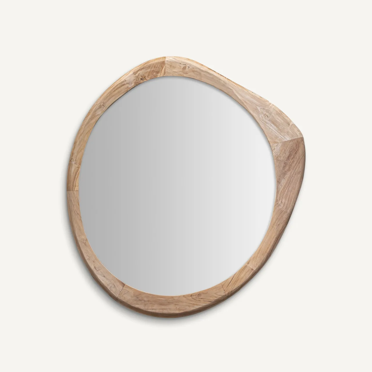 Miroir Humble teck marron 120 x 134 Vical Home