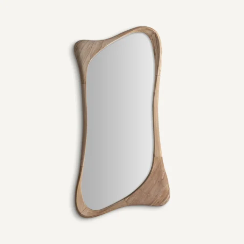 Miroir Humble teck marron 68 x 132 Vical Home