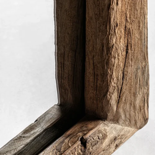 Miroir Makari teck marron vieilli Vical Home — vue 2