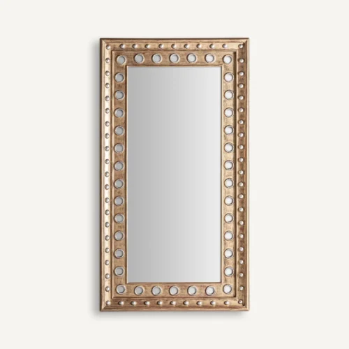 Miroir Mazet résine dorée Vical Home