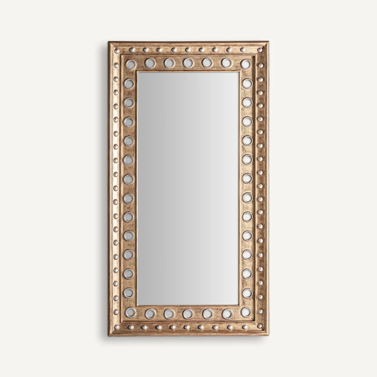 Miroir Mazet résine dorée Vical Home
