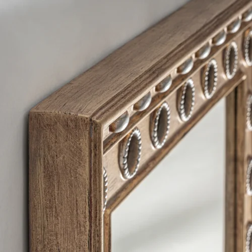 Miroir Mazet résine dorée Vical Home — vue 2