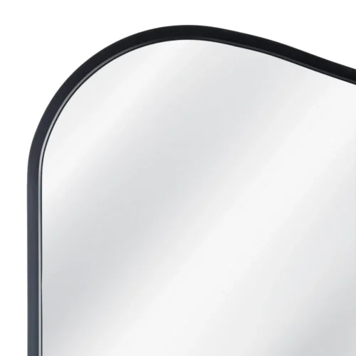 Miroir noir aux contours ondulés en aluminium Ixia 80 × 180 cm — vue 5