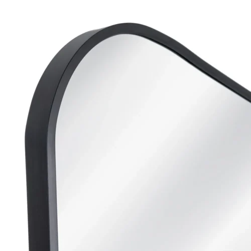 Miroir noir aux contours ondulés en aluminium Ixia 80 × 180 cm — vue 8