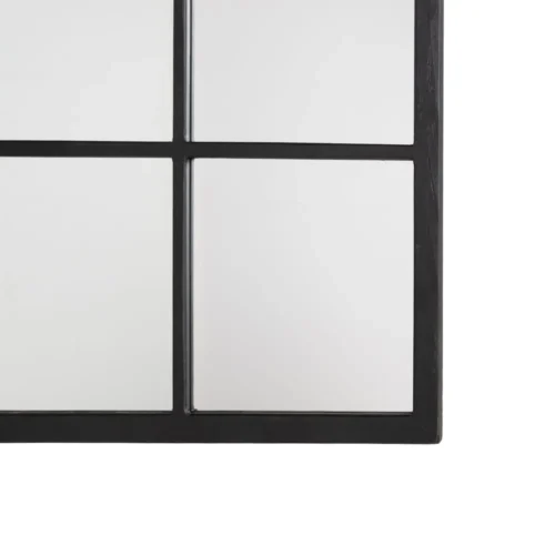 Miroir noir en bois de sapin Ixia 90 × 120 cm — vue 2