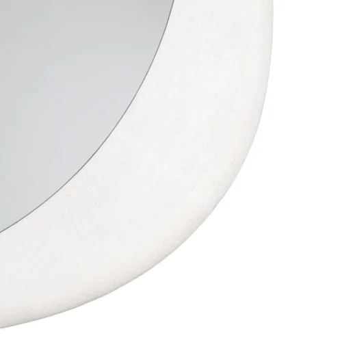 Miroir organique blanc Ixia 98 × 98 cm — vue 2