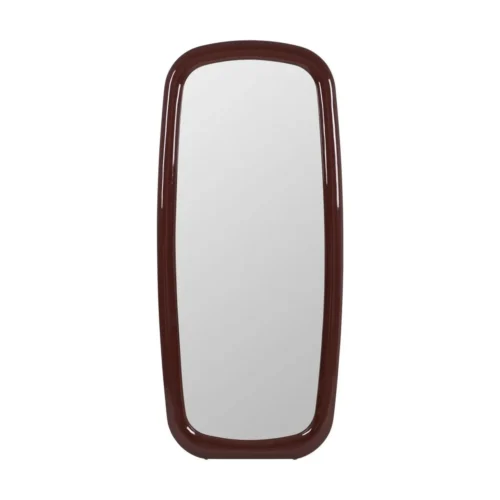 Miroir organique laqué grenat Ixia 80 × 180 cm — vue 2