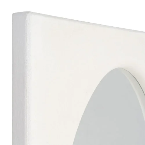 Miroir blanc granuleux à glace ovale Ixia 80 × 180 cm — vue 3
