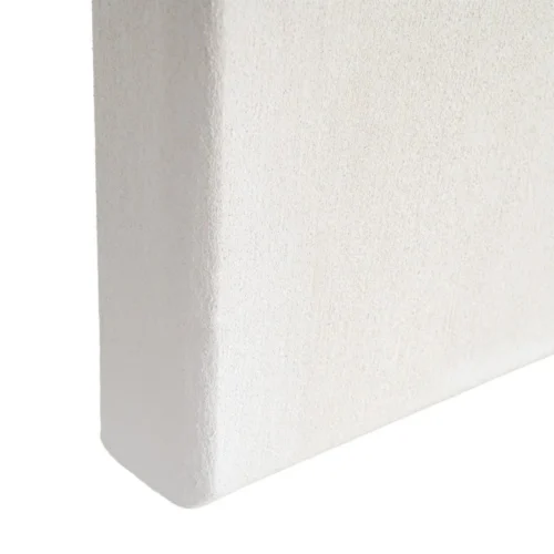 Miroir blanc granuleux à glace ovale Ixia 80 × 180 cm — vue 7