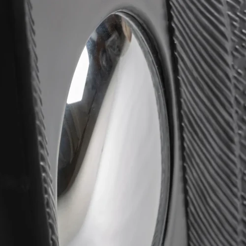 Miroir Riley résine noire 97 x 57 Vical Home — vue 3