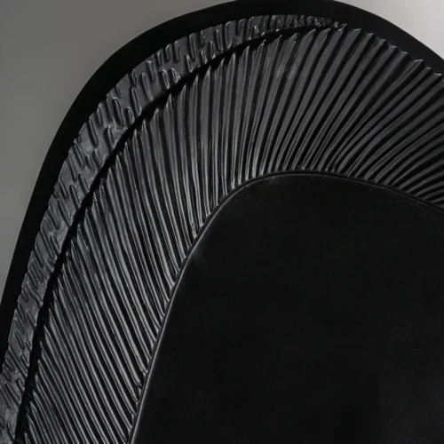 Miroir Riley résine noire 97 x 57 Vical Home — vue 4