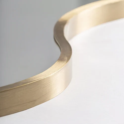 Miroir Rinhe acier doré Vical Home — vue 3