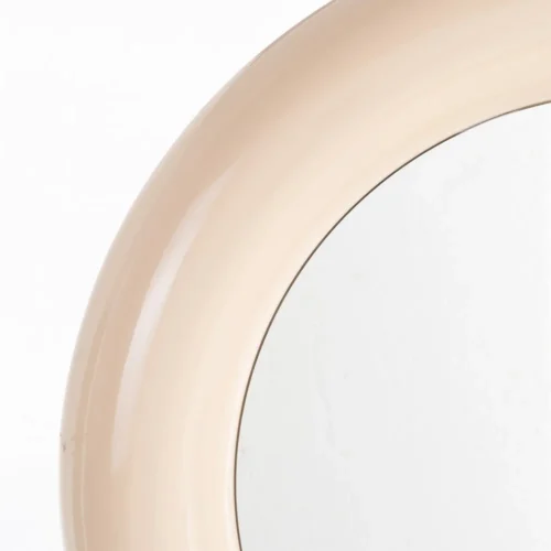 Miroir rond en métal beige Ixia 79 cm — vue 5