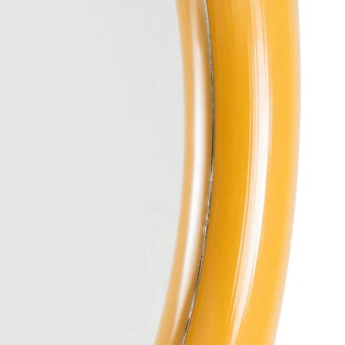Miroir rond en métal moutarde Ixia 79 cm — vue 6