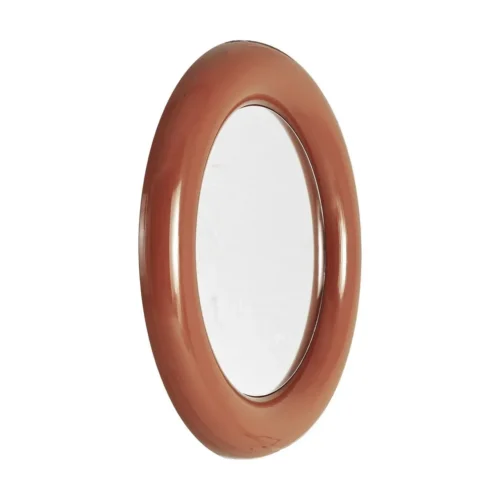 Miroir rond en métal terre cuite Ixia 79 cm — vue 2