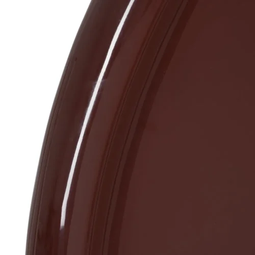 Miroir rond laqué grenat Ixia Ø 90 cm — vue 3