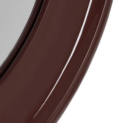 Miroir rond laqué grenat Ixia Ø 90 cm — vue 4