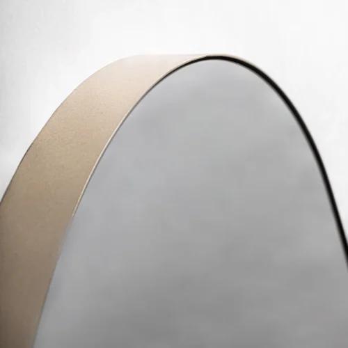 Miroir Roughe rond doré 150 cm Vical Home — vue 2