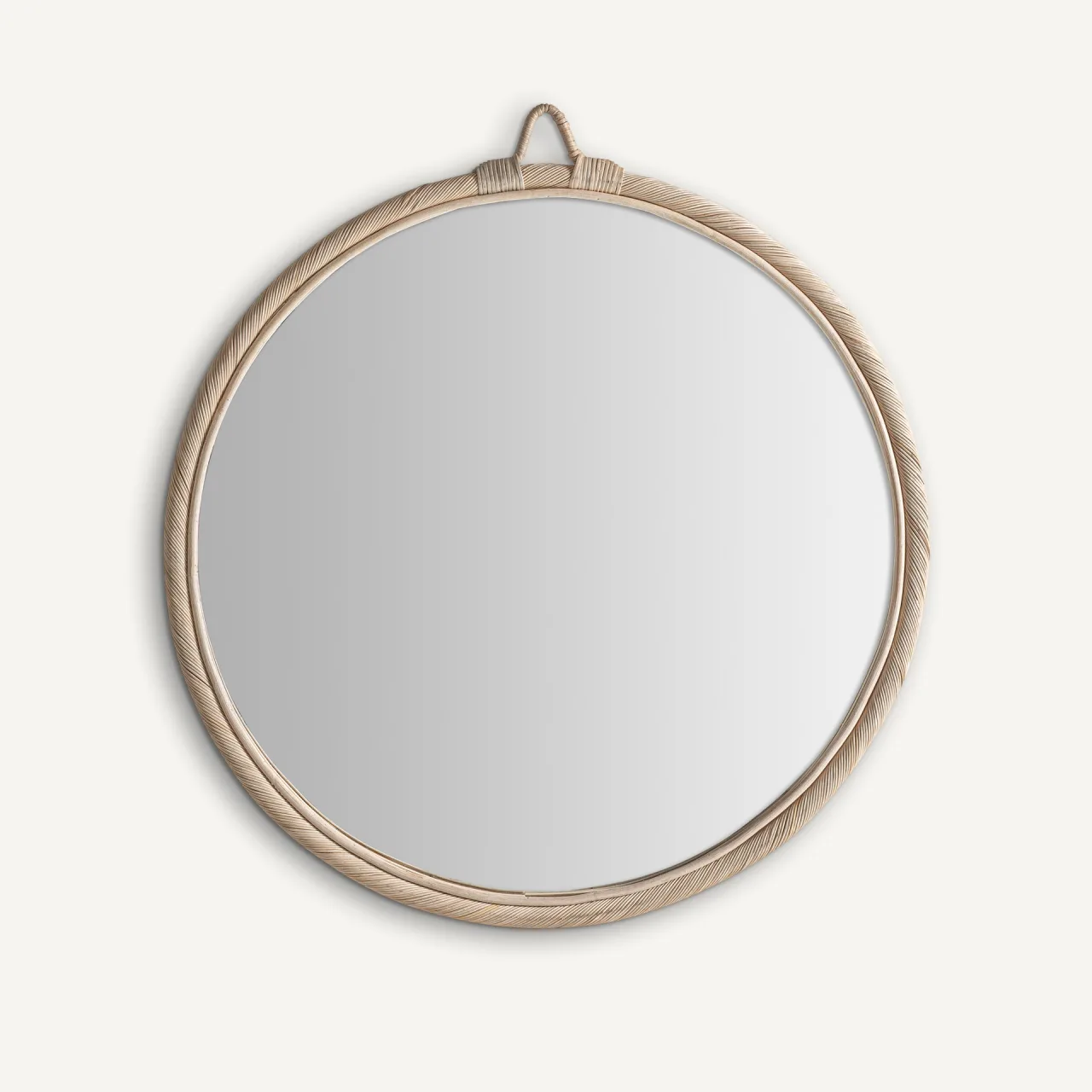 Miroir Siall rotin brun clair Vical Home