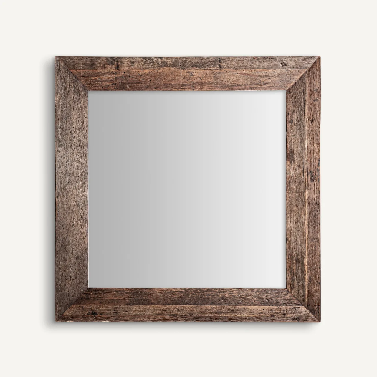 Miroir Skorup bois récupéré 200 x 200 Vical Home