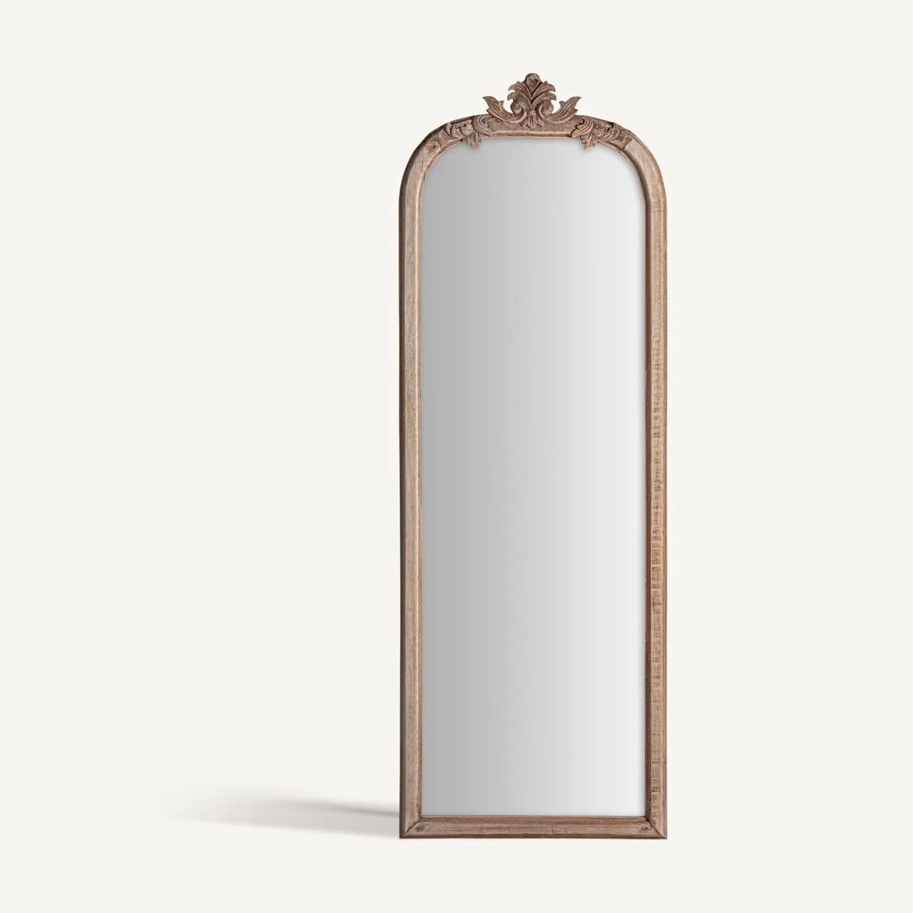 Miroir sur pied Nektli bois tropical Vical Home