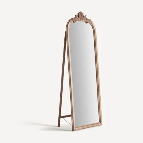 Miroir sur pied Nektli bois tropical Vical Home — vue 2