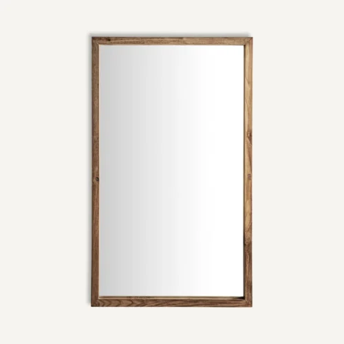 Miroir Tahus teck recyclé marron clair Vical Home