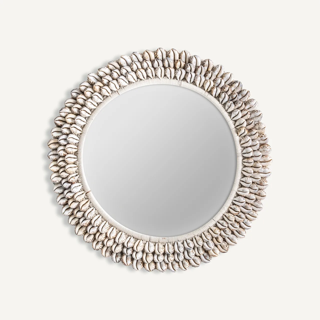 Miroir Tholy coquillage blanc cassé Vical Home