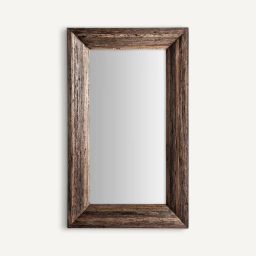 Miroir Toigne bois tropical vieilli Vical Home