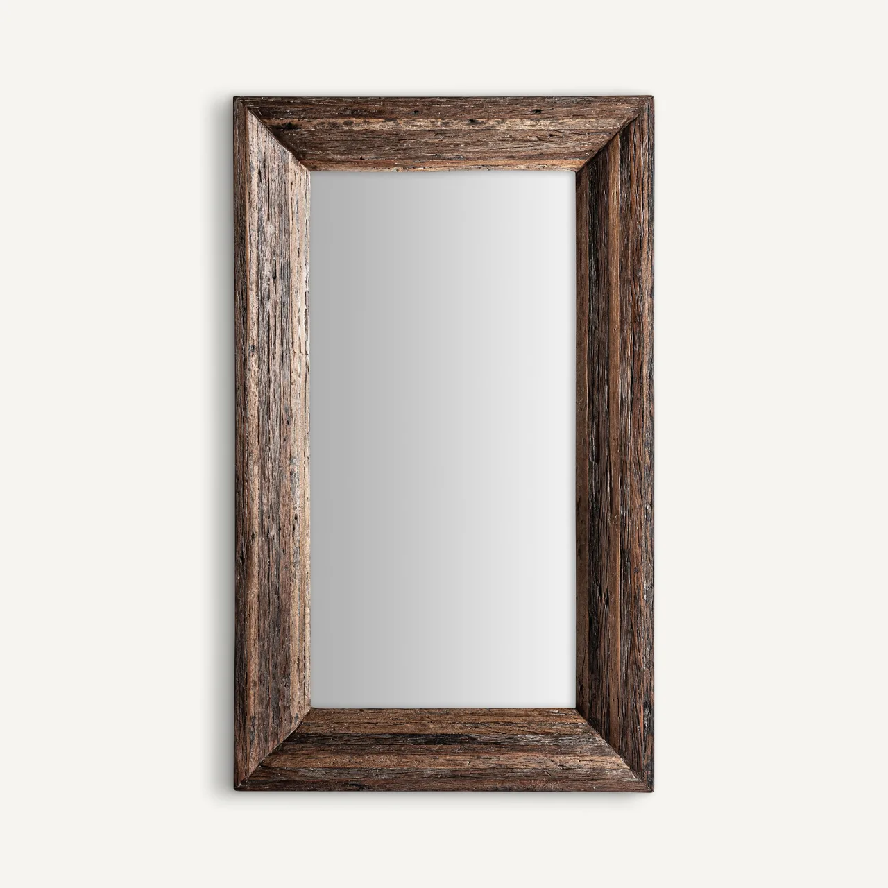 Miroir Toigne bois tropical vieilli Vical Home