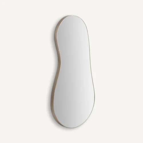 Miroir Villajo organique fer doré 70 x 140 Vical Home — vue 2