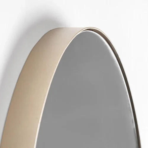 Miroir Villajo rond fer doré 60 cm Vical Home — vue 3
