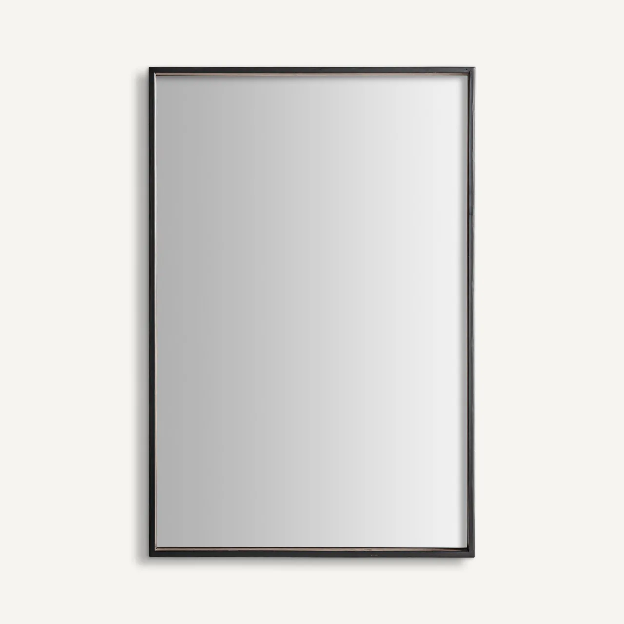 Miroir Xylon rectangulaire fer noir Vical Home