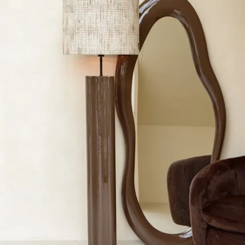 Miroir Zia brun châtaigne Richmond Interiors — vue 5